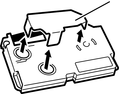 Installing a tape cartridge03a + cartridge03a